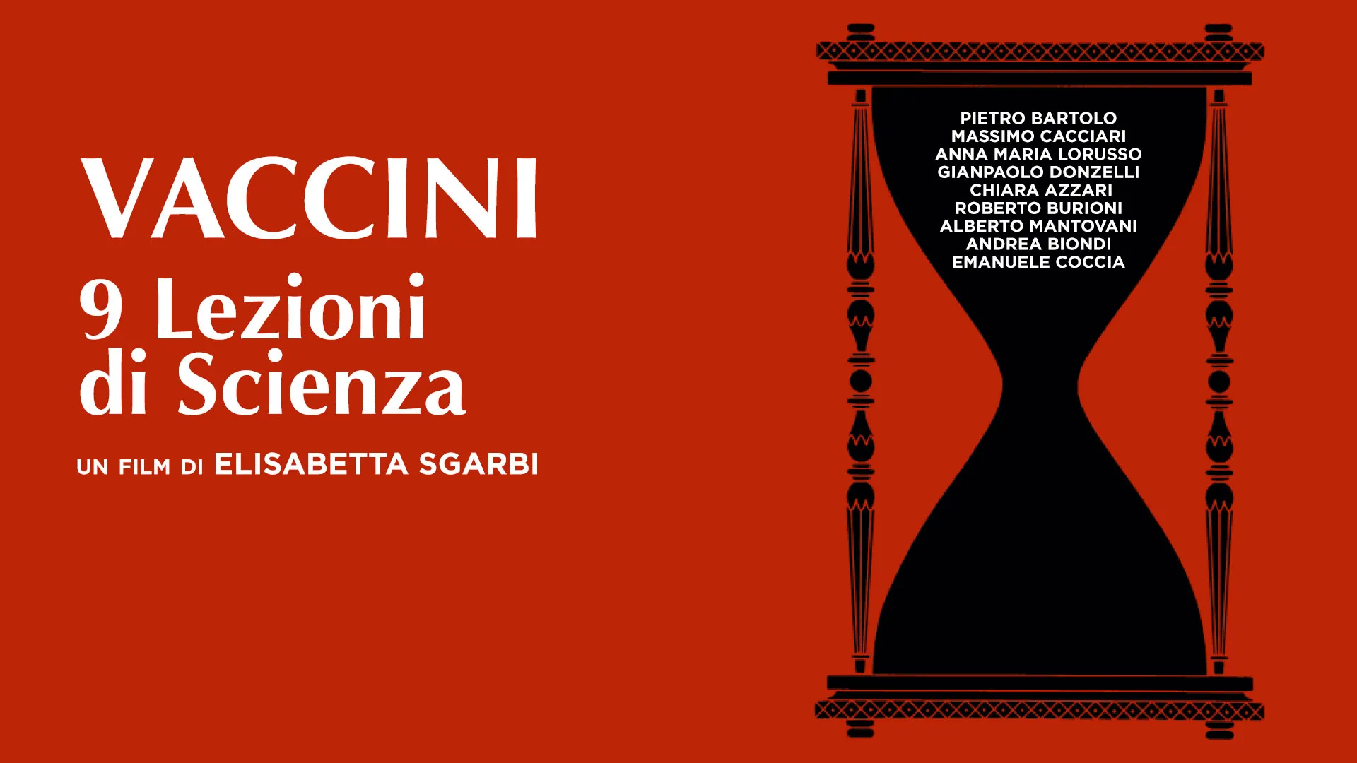 Vaccini - 9 lezioni di scienza - poster