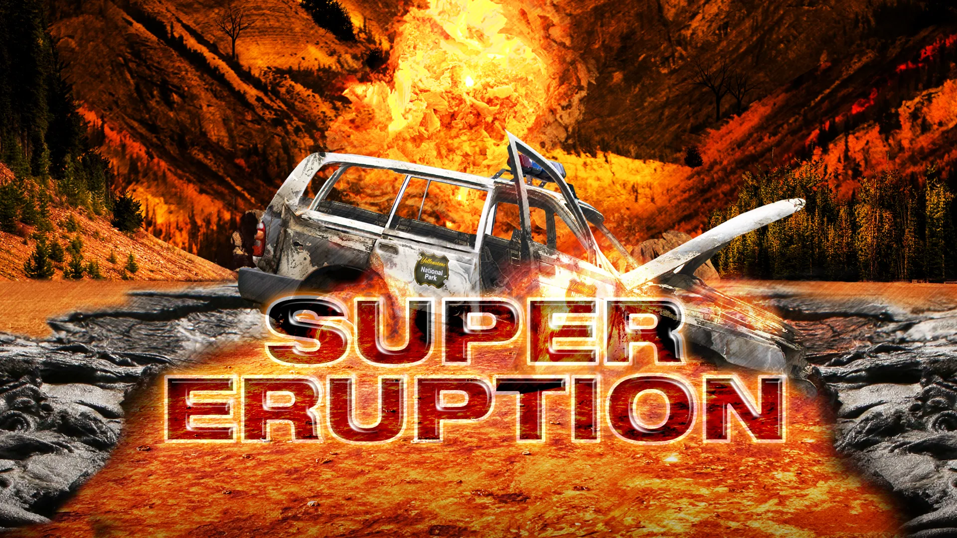 Super eruption - poster