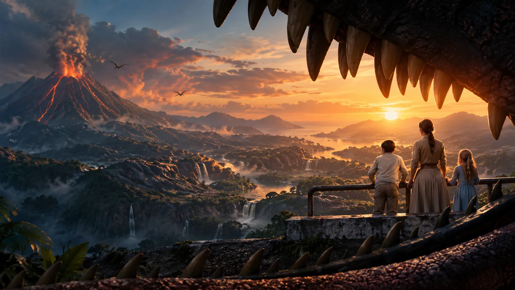 Viaggio nell'isola dei dinosauri - poster