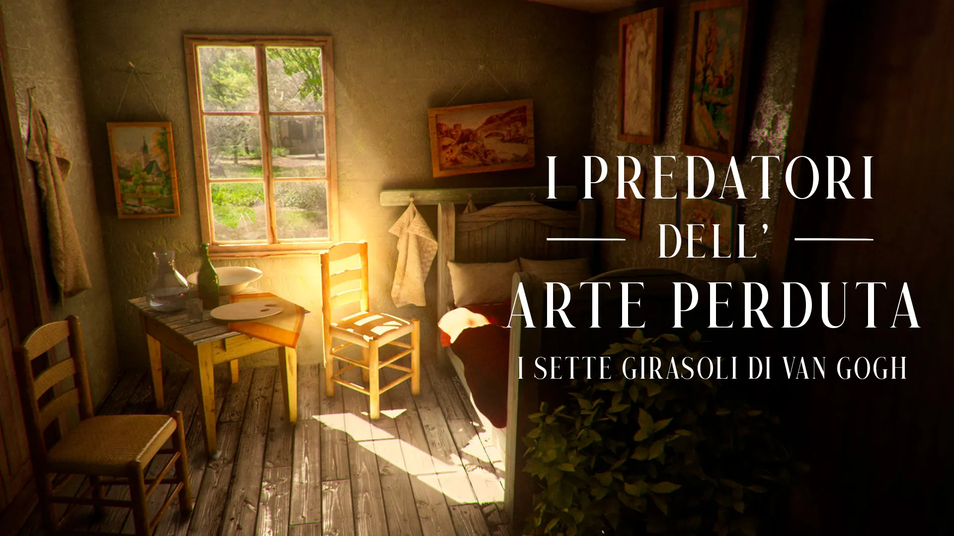 I predatori dell'arte perduta - I sette girasoli di Van Gogh - poster