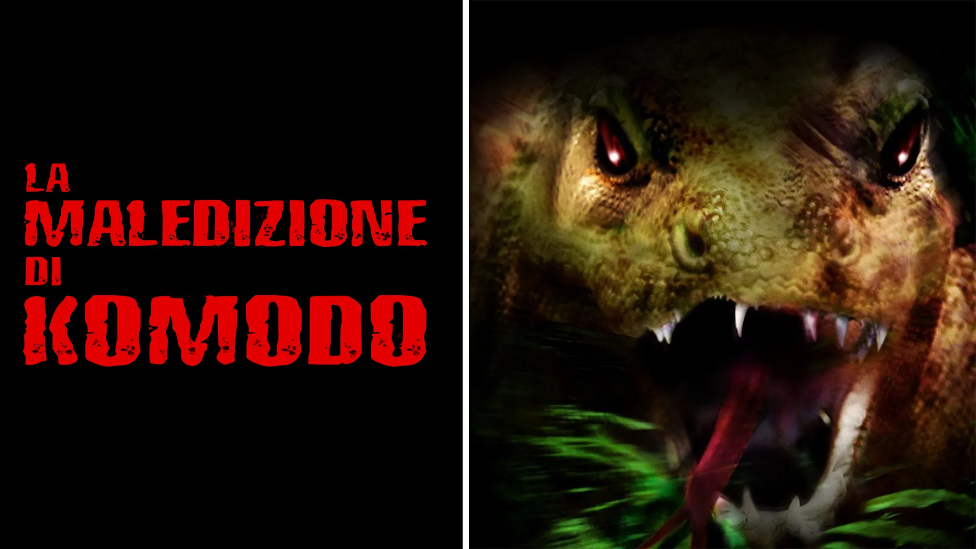 La maledizione di Komodo - poster